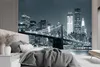 Vliesová fototapeta New York Brooklynský most čiernobiely Náhľad obrázku produktu 2