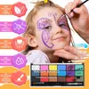 Gesichtsfarbe Kinderschminken Set, Body Painting Face Produktbild-Vorschau 4