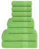 vidaXL 8-tlg. Handtuch-Set FROGN Apfelgrün 360 g/m² Produktbild-Vorschau 7