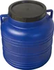 plasteo® Botte a collo largo da 20 litri blu con coperchio Anteprima dell’immagine prodotto 4