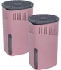 WENKO 2er Set Raumentfeuchter 'Drop' in Rosa 1000 g Produktbild-Vorschau 1