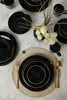 Zestaw naczyń Keramika - Ege Black/Gold - 30 elementów - 6 Podgląd zdjęcia produktu 2