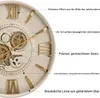 Samilito Moderne Wanduhr 60 cm – bewegliche Zahnräder, Produktbild-Vorschau 5