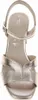 Tamaris Damen Sandalette Gold Silber Metallic Optik Karree Produktbild-Vorschau 10