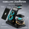 5-in-1 Kabellose Ladestation mit Uhr und Nachtlicht, 15W Produktbild-Vorschau 8
