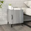 vidaXL Nachttische 2 Stk. Grau Sonoma Holzwerkstoff - Produktbild-Vorschau 9