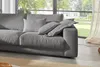 KAWOLA Sofa MADELINE Ecksofa Cord grau Recamiere links Produktbild-Vorschau 5