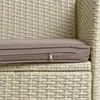 Polyrattan Gartenbank Bank Rattan Sitzbank 2-Sitzer Produktbild-Vorschau 10