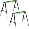 2x Arbeitsbock höhenverstellbar bis 91 cm Unterstellbock Produktbild-Vorschau 1