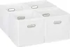 Set di 4 contenitori Relaxdays, contenitori pieghevoli da Anteprima dell’immagine prodotto 1