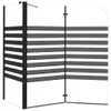 Parawan Wannowy W Paski, 120X68X130 Cm, Szkło Hartowane Podgląd zdjęcia produktu 4