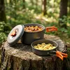 Vilde | Set de vaisselle de camping en aluminium 10 pièces Voir les images du produit 13