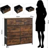 WOLTU Kommode mit 10 Schubladen aus Stoff, Sideboard, Produktbild-Vorschau 3