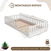 Crazy Pine Letto per bambini 90x200 cm – Letto da pavimento Anteprima dell’immagine prodotto 3