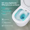 Mai & Mai Hänge WC Toilette Wand-WC Spülrandlos Weiß aus Produktbild-Vorschau 3