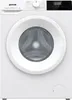 A front-on view of a white Gorenje washing machine. Produktbild-Vorschau