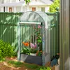 Mini serre de jardin serre balcon avec sac de plantation et Voir les images du produit 4
