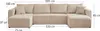 Best Mobilier Topaze - canapé panoramique en U - 7 places - Voir les images du produit 7
