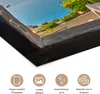 MuchoWow® Poster Blick auf das Meer durch ein Steinfenster Produktbild-Vorschau 2