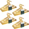 40x Parusia Kleiderbügel gold,  42cm breit, 1cm stark, Produktbild-Vorschau 1