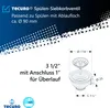 tecuro Spülen-Siebkorbventil Ø 114 mm (3 1/2 Zoll) x Abgang Produktbild-Vorschau 4