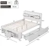 Flieks Doppelbett Jugendbett 140x200cm mit USB, Holzbett Produktbild-Vorschau 7