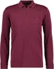 Ragman Langarm-T-Shirt Brusttasche mit Logo in rot