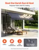 SucceBuy, store manuelle, auvent de 350 cm de long, avec Voir les images du produit 3