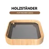 Mac mini M4 Dock,Ständer aus Holz für Mac mini M4/M4 Produktbild-Vorschau 4