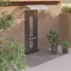 vidaXL Tettoia per porta grigia 150x75 cm in policarbonato Anteprima dell’immagine prodotto 8