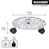 WAGNER Pflanzenroller ANTIK Ø 29 x 6,5 cm, außen & innen, Produktbild-Vorschau 2
