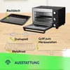 Kleiner freistehender Mini-Elektroofen 48L MPM MPE-17/T Produktbild-Vorschau 7