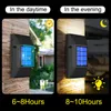 4x Solar Garten Lampe Wandlampe Solarlampe auf und ab Produktbild-Vorschau 3