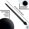Detailreiche 3D Dekofigur Schwarz 27 cm mit markanten Produktbild-Vorschau 6