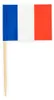 50 Flaggen Deko Picker Frankreich weiß blau rot, Le Produktbild-Vorschau 2