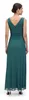 Vera Mont Damen Abendkleid mit V-Ausschnitt Dark Emerald,46 Produktbild-Vorschau 2