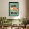 MuchoWow® MuchoWow® Gerahmtes Poster Kaffee - Zitate - Produktbild-Vorschau 2