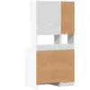 vidaXL Kuchyňská skříňka bílá 95x50x180 cm materiál na bázi Náhled obrázku produktu 6