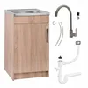 Stamar | Kuchyňská skříňka, s dřezem, 50 cm, dub Sonoma, s Náhled obrázku produktu 1