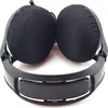 A close-up, front-facing view of a pair of black headphones. Náhľad obrázku produktu