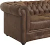 Vente-unique TOLEDO, Ecksofa, Wohnzimmer, Braun, 4 Sitz(e), Produktbild-Vorschau 4