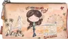 Anekke portafoglio Peace & Love flexible RFID Wallet Camel Anteprima dell’immagine prodotto 11