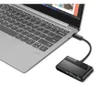 Lenovo Select USB Type-C 4-Port USB-Hub schwarz Produktbild-Vorschau 4