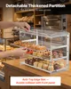 VEVOR Vitrína na pečivo, 3patrová, komerční pekařská Náhled obrázku produktu 5