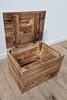 Dřevěná bedna s víkem 39x29x25 cm – úložný box dekorativní Náhled obrázku produktu 7