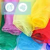 24 Stück Bunte Jongliertücher | Seidentücher für Tanz, Produktbild-Vorschau 4