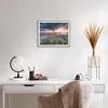Gerahmtes Poster - Rahmen in heller Eiche - Strand Gras Produktbild-Vorschau 6