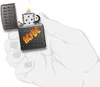 Accendino Zippo AC/DC Multi Flash grigio a benzina Anteprima dell’immagine prodotto 4