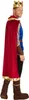 A man wearing a king costume, shown from the side. Produktbild-Vorschau