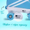 Miękkie buty do rolek - jagodowe - M Podgląd zdjęcia produktu 2